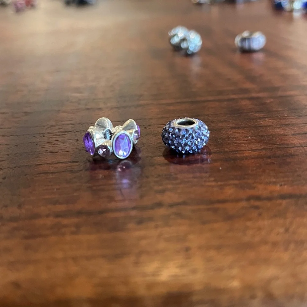 Purple Pandora-style bundle - Picture 3 of 4